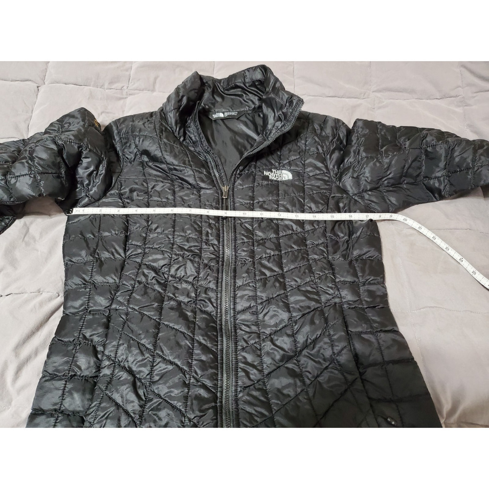 The North Face ThermoBall Insulated Jacket Women S Black Full Zip (Embroidered) - Picture 5 of 16